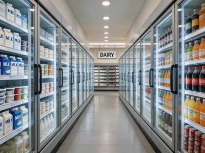 Supermarket refrigeration systems